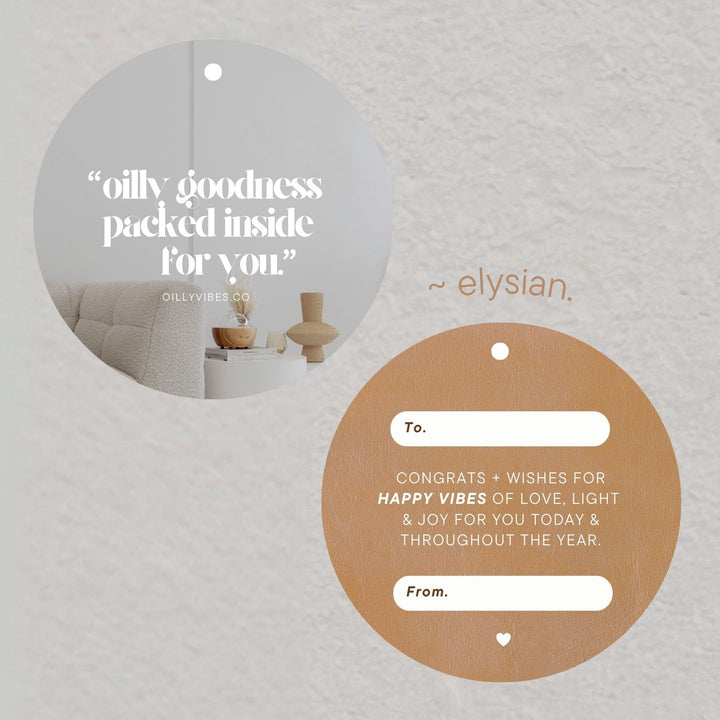 Oilly Gifting Tags